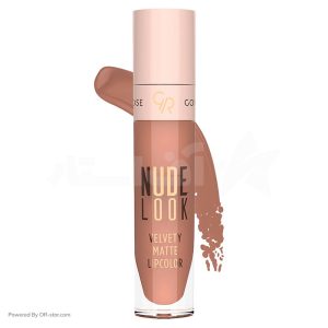 رژلب مایع گلدن رز Golden Rose مدل Nude Look شماره 02