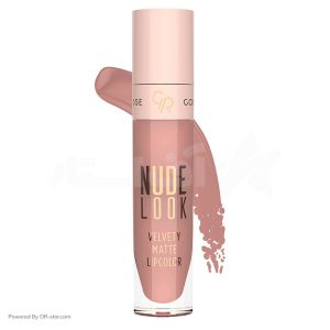 رژلب مایع گلدن رز Golden Rose مدل Nude Look شماره 03