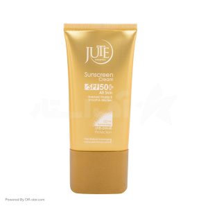 Jute sunscreen spf50, natural beige skin types, volume 40 ml