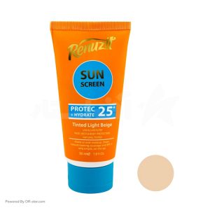 کرم ضد آفتاب SPF 25 بژ روشن رینوزیت