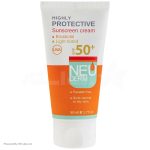 کرم ضد آفتاب نئودرم مدل Highly Protective Light Tinted SPF50 حجم 50 میلی لیتر